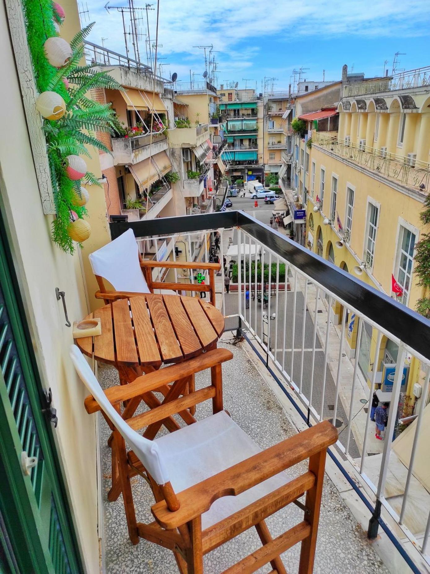 Ferienwohnung Theater Penthouse Corfu  Exterior foto